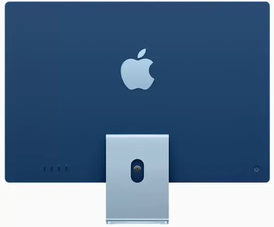 Apple iMac 24" Retina 4,5K, M3 2023 (8C CPU, 8C GPU), 8 Гб, SSD 256 Гб, голубой