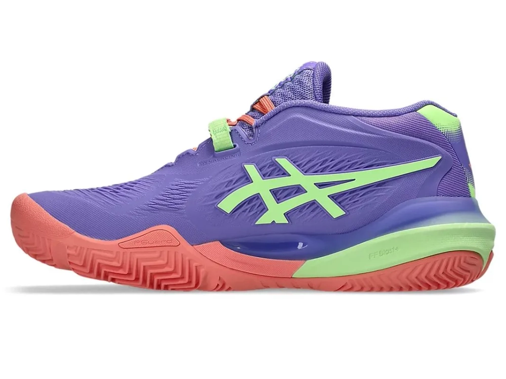 Женские кроссовки для padel Asics Gel-Resolution X Padel - amethyst/illuminate green
