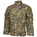 Рубашка полевая U.S. ACU Shirt rip-stop DIGITAL WOODLAND