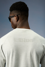 Лонгслив Nothomme Blue Seamless Knit Mesh Running Long Sleeve "Light Gray"