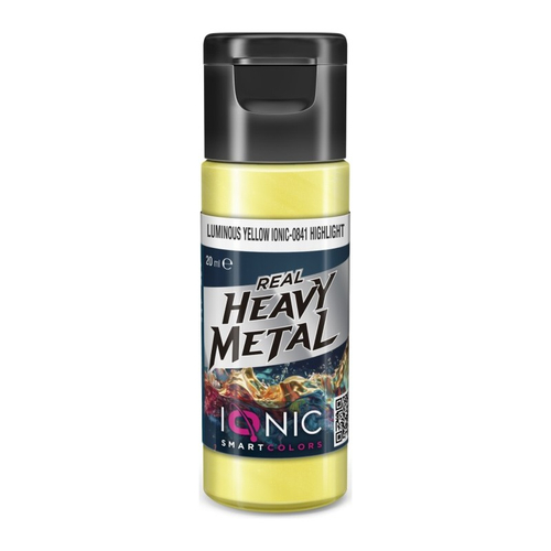 Краска Luminous Yellow Highlight — Ionic Real Heavy Metal, 20 мл, IONIC-0841