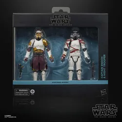 Фигурка Hasbro Star Wars. Ahsoka: Black Series Action Figure: Captain Enoch & Night Trooper