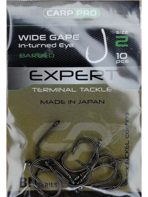 Крючок Wide Gape In-Turned Eye BN №2