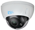 RVi-1ACD202М (2.7-12) white Купольная видеокамера 4в1 моторизированный объектив
