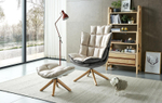 Дизайнерское кресло DC-1565С (бежевое) BEIGE