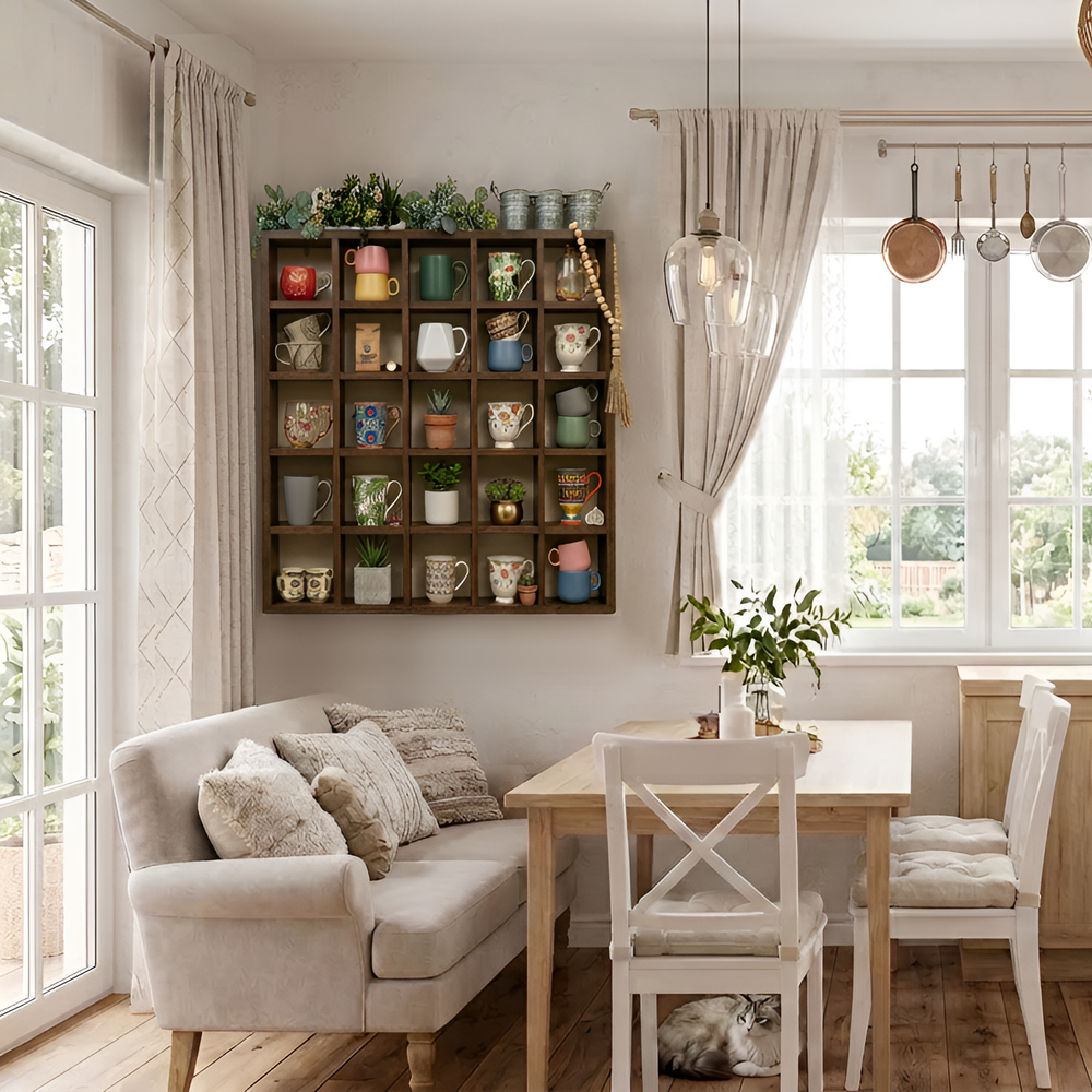 Полка для кружек 25 - W960 ST7 Белый классический