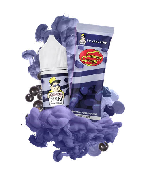 Candy Man Salt 27 мл - Gummy Currant (0 мг)