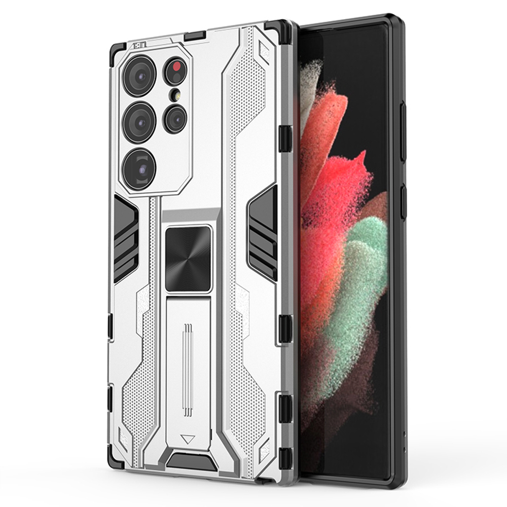 Противоударный чехол с подставкой Transformer для Samsung Galaxy S23 Ultra