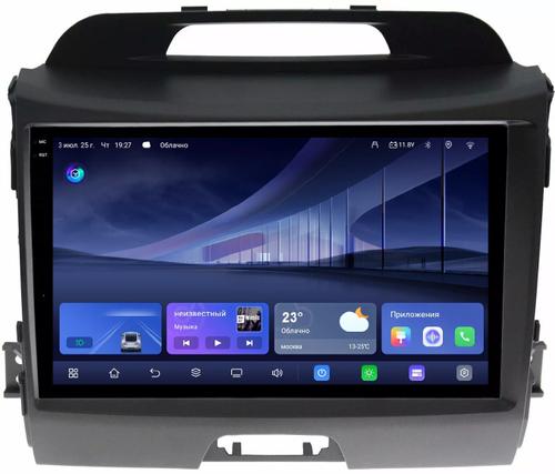 Магнитола для KIA Sportage 2010-2016 - Kuberg QLed+2K, Android 14, TS105, Быстрейшая, CarPlay, SIM-слот