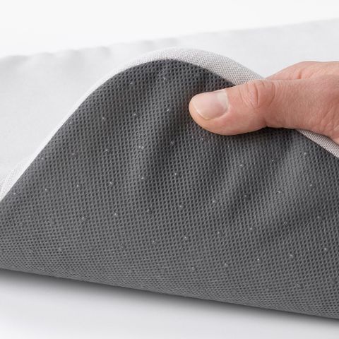 Подушка на стул IKEA STAGGSTARR (СТАГГСТАРР), Светло-серый, 36x36x2,5 см