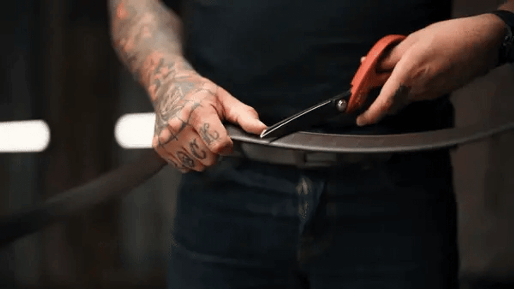Ремень кожаный Kore X3 Buckle Leather Gun Belt Brown