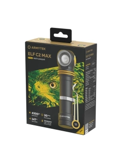 Мультифонарь светодиодный Armytek Elf C2 Max, 4500лм, белый свет, аккумулятор