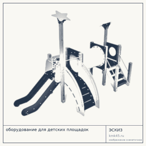 Детская игровая площадка Н152746 — от 327 000 ₽