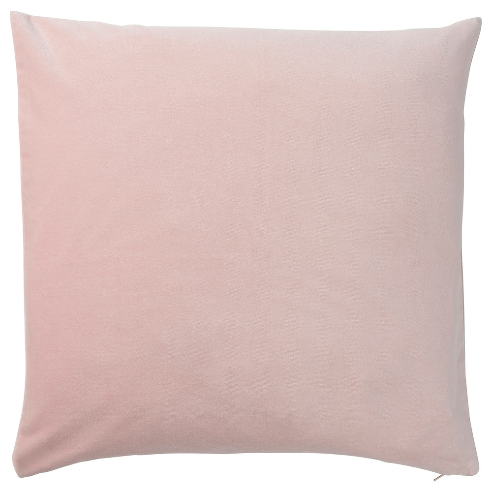 IKEA SANELA  (ИКЕА САНЕЛА)  -  Наволочка, бледно-розовая, 50x50 см