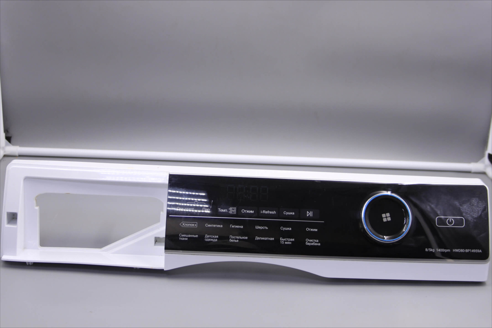 Модуль индикации 0021800239MA стиральной машины Haier HWD80-BP14959A (В сборе с пластиком)