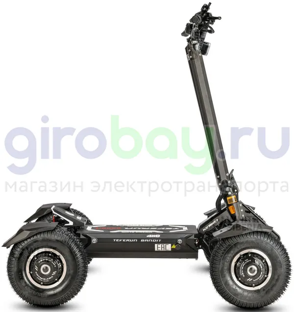 Электросамокат WHITE SIBERIA TEVERUN BANDIT 4x4 7200W 60V/60Ah фото №8