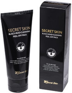 Маска-пленка для кожи лица SECRETSKIN BLACK HEAD CLEANING PEEL-OFF PACK 100 мл.