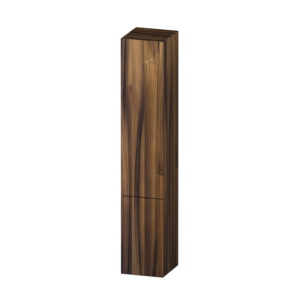 Шкаф-пенал, подвесной, левый, 30 см, двери, push-to-open, орех AM.PM Gem M90CHL0306HF