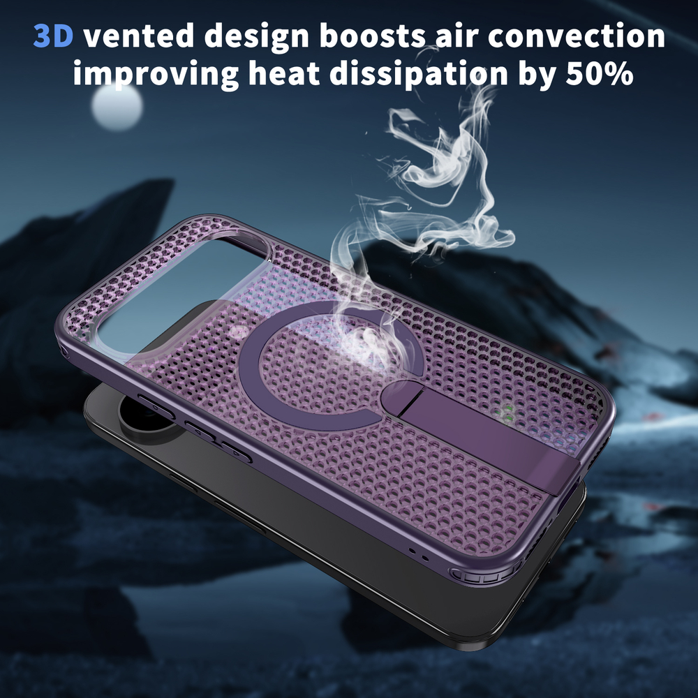 Прозрачный чехол Mesh Pro Magnetic Case для Google Pixel 11 Pro XL
