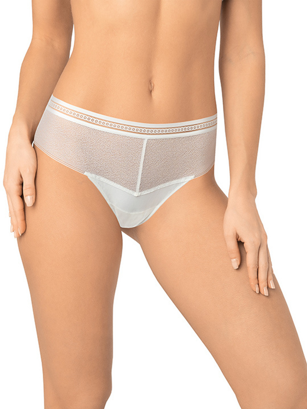 Трусики B5039 Mesh Amoret (nero черный XL)