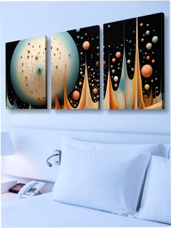 Картина Танец сфер модульная 50x70см 3шт.