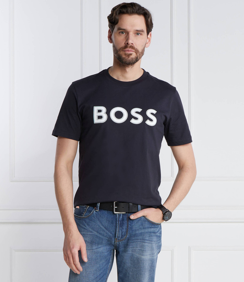 Футболка Tee 1 BOSS GREEN - темно-синий(50506344)