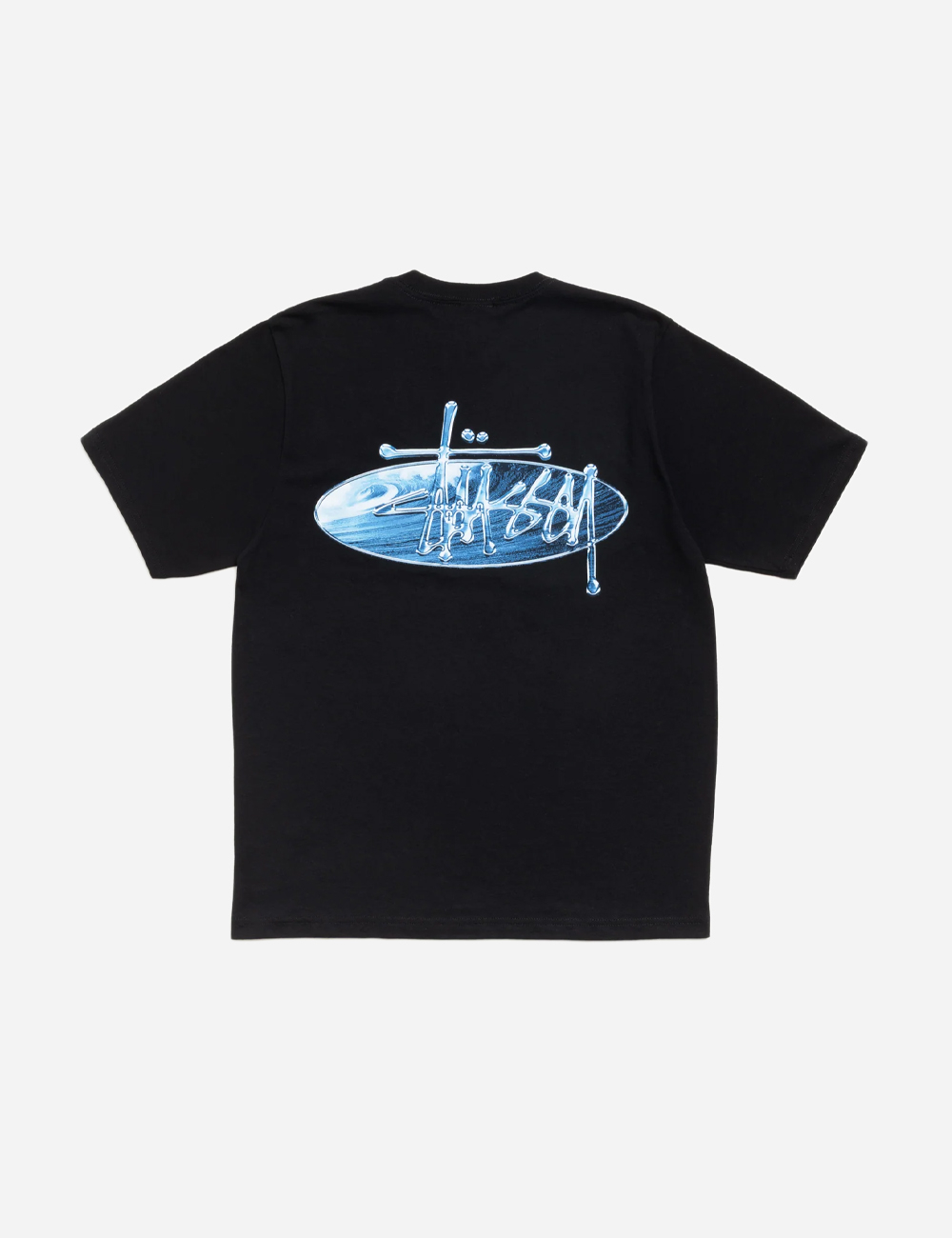 Футболка Stussy Wave Oval "Black"