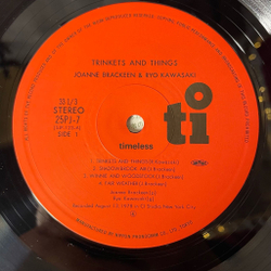 Винтажная виниловая пластинка LP Joanne Brackeen and Ryo Kawasaki Trinkets And Things (Japan 1978) (No Obi) Fair Weather