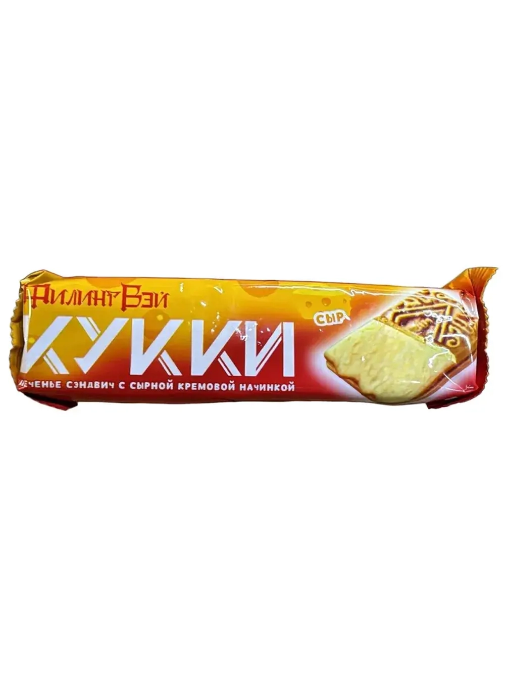 Печенье сэндвич с Сырной кремовой начинкой 100 г * 4 шт