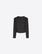Женский спортивный лонгслив из сетки - BERSHKA