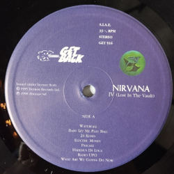Винтажная виниловая пластинка LP Nirvana IV (Lost In The Vault) (Italy 1998)