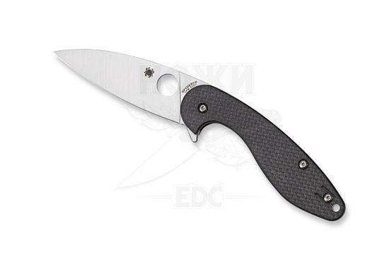 Складной нож Spyderco Sliverax 228CFP c клинком из стали CPM-S30V, рукоять G10