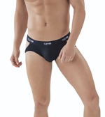 Черные мужские трусы-джоки Venture Jockstrap (Размер: XL) (Цвет: черный)