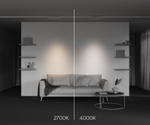 Трехфазный трековый светодиодный светильник Maytoni Points TR195-3-10W2.7K-M-W