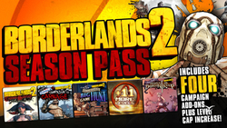 Borderlands 2: Season Pass (для ПК, цифровой код доступа)