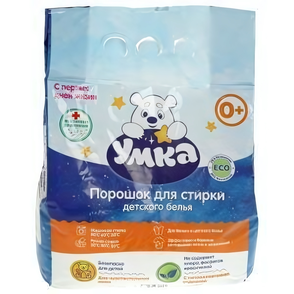 Порошок д/стирки детского белья 3,8 кг "Умка" Союзмультфильм BH83482UM (Заботливая мама)