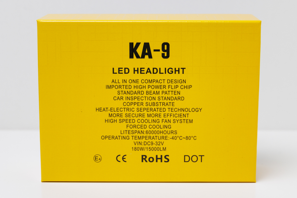 KA-9 Led 24W 12-24V H1 H4 H7 H11 HB3 HB4 H27