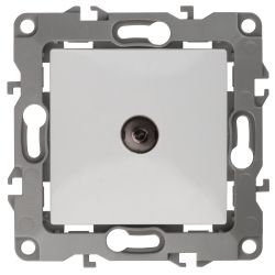 12-3101-01 ЭРА Розетка TV одиночная, IP20, Эра12, белый | Эра 12