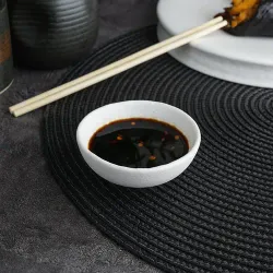 Соусник 60 мл d 7,5 см h3 см круглый фарфор White Matt Panasia P.L. Proff Cuisine [6]