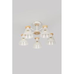Люстра Rivoli Theothila 9177-305 5 х Е27 60 Вт модерн | Rivoli