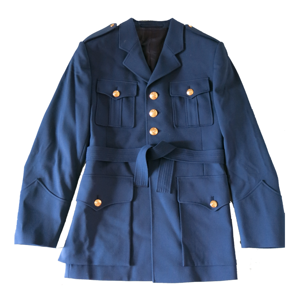Блузка R&R blouse BLUE gold buttons