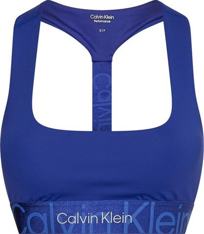 ТОП теннисный Calvin Klein WO Medium Support Sports Bra - clematis blue