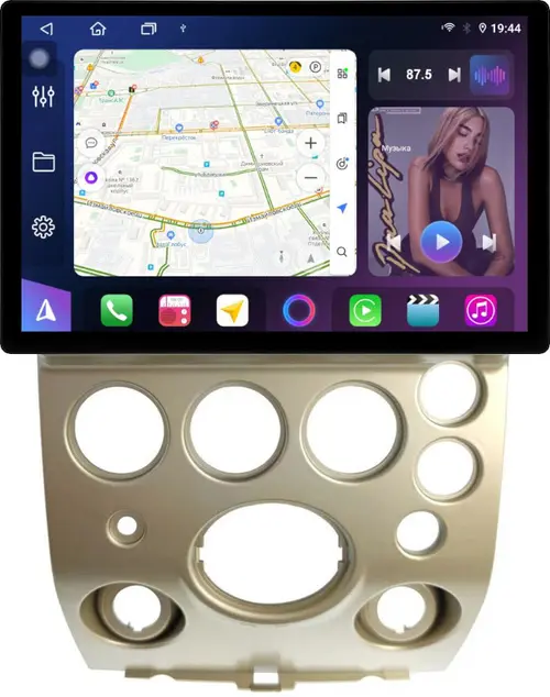 Магнитола для Infiniti QX56 JA60 2004-2007 (поддержка Bose) - FarCar S500+TS105 монитор 13" 2K QLED на Android 14, Быстрая, CarPlay, 4G SIM-слот