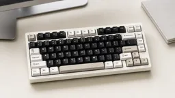 WOBKEY Rainy 75 Electro Milk Pro на рабочем столе