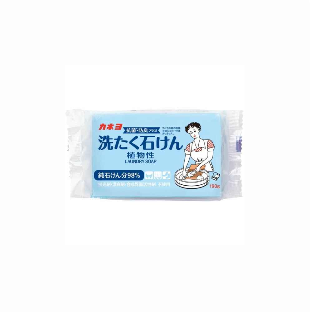 Хозяйственное мыло для удаления стойких загрязнений Kaneyo Laundry Soap