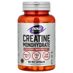 NOW Foods, Sports, моногидрат креатина, 120 веганских капсул (0,75 г в 1 капсуле)