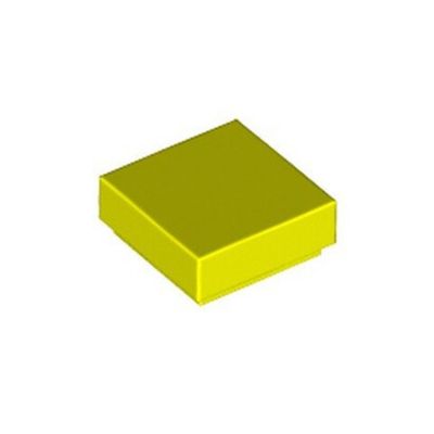 Lego 50шт Плитка 1х1 с пазом (неоново-желтый) 3070-6376232