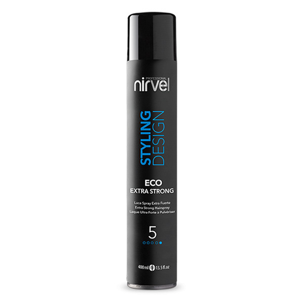 Лак для волос экстра-сильной фиксации Nirvel Hair Spray Eco Extra Strong 400мл