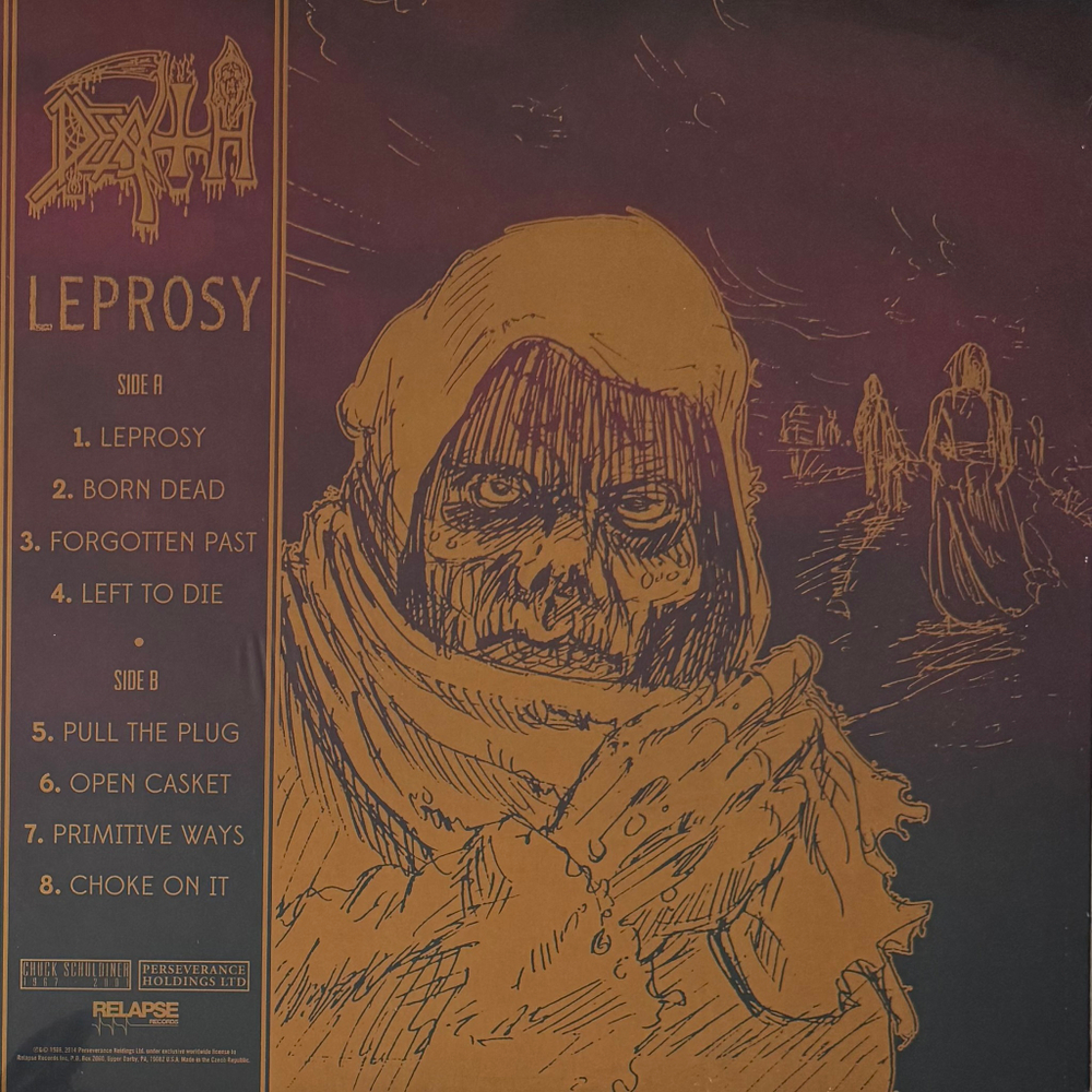 Death – Leprosy (Чехия 2024г.) Colored
