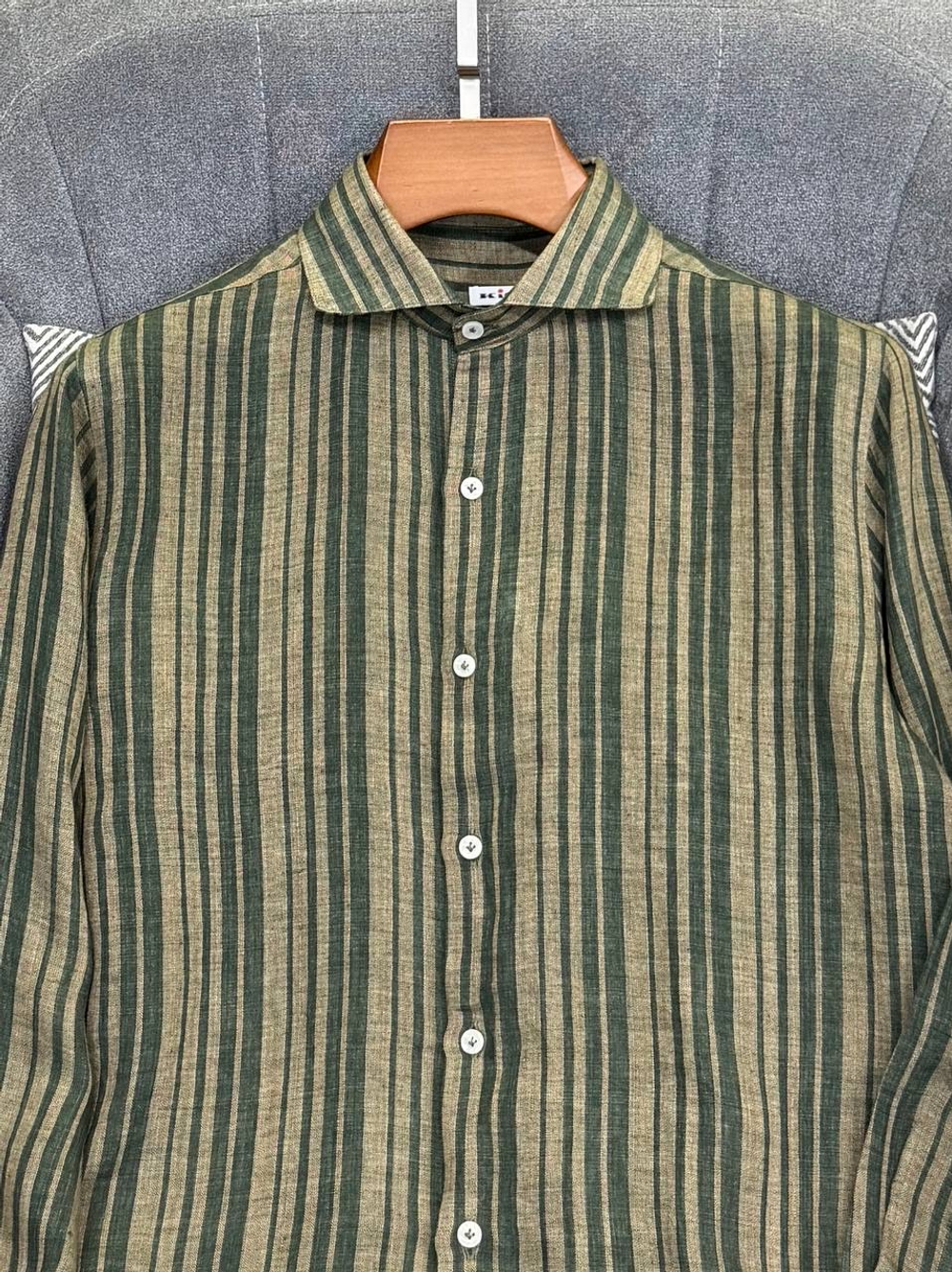 Льняная рубашка Kiton